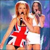 Geri Halliwell and Victoria Bechkam