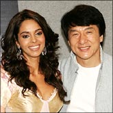 Mallika Sherawat and Jackie Chan