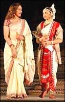Hema Malini and Ahana Deol