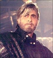 Amitabh Bachchan in Shahenshah