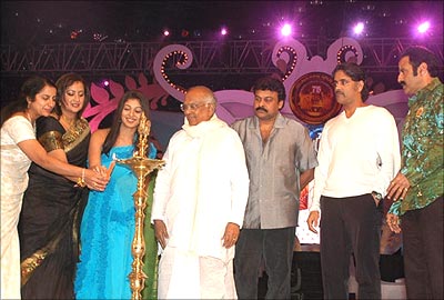 The Telugu film industry celebrates its 75th anniversary