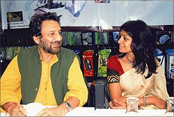 Shekhar Kapur and Nandita Das