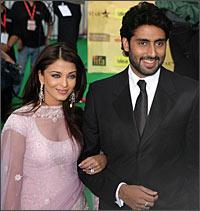 Aishwarya Rai and Abhishek Bachchan