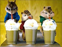 A still from Alvin And The Chipmunks
