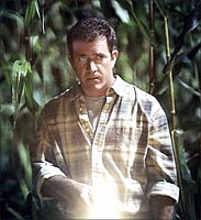 Mel Gibson in a still from Signs