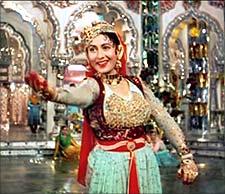 Madhubala in Mughal-e-Azam