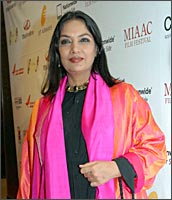 Shabana Azmi at the Mahindra Indo-American Arts Council Film Festival