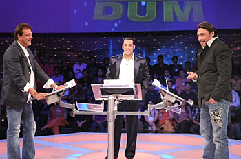 Sanjay Dutt, Salman Khan and Jackie Shroff