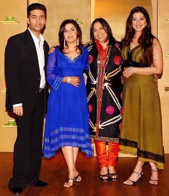 Karan Johar, Farah Khan, Mira Nair and Tabu