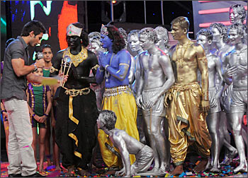 The Prince Dance Group with Shahid Kapoor
