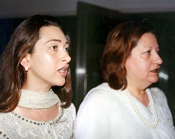 Karisma and Babita Kapoor