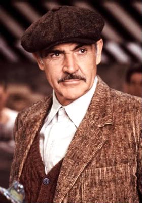Sean Connery in a scene from The Untouchables
