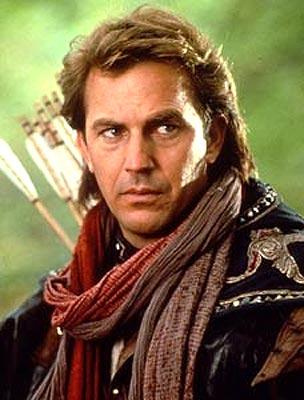 Kevin Costner in a scene from Robin Hood: Prince of Thieves