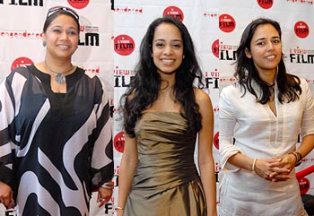 Myna Mokherjee, Devika Urvashi Bhise and Meheer Jabbar