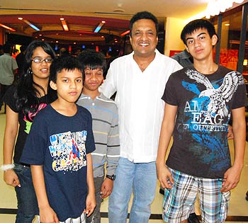 Sanjay Gupta and kids