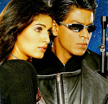 A scene from Baadshah