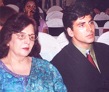 Akshay and his mom