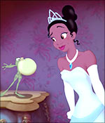 A scene from The Princess And The Frog