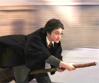A scene from Harry Potter