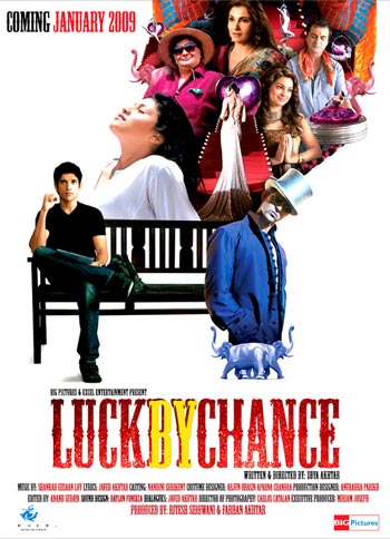 A poster of Luck By Chance