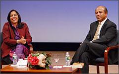 Mira Nair and Abraham Verghese