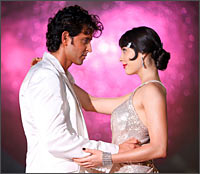 Hrithik and Isha in a scene from Luck By Chance