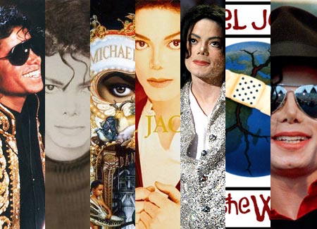 Michael Jackson, a collage