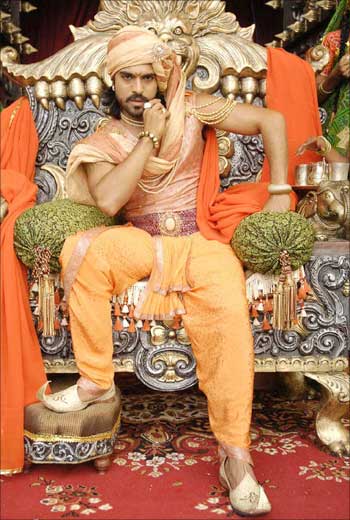 A scene from Magadheera