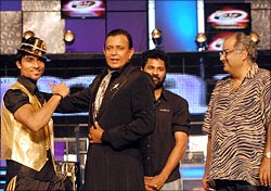 Salman Khan, Mithun, Prabhudeva and Boney Kapoor
