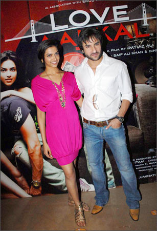 Deepika Padukone and Saif Ali Khan