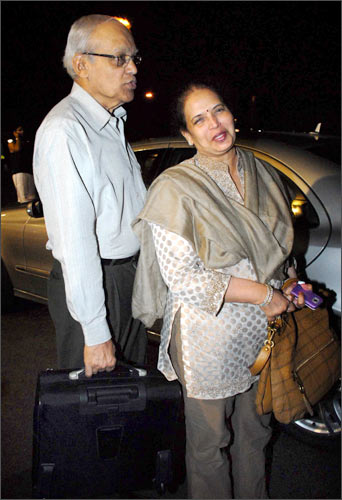 Aishwarya Rai Bachchan's parents