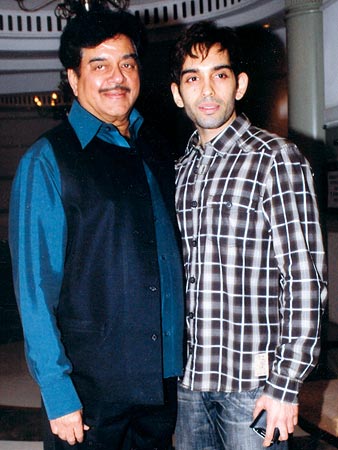 Shatrughan Sinha and son Luv