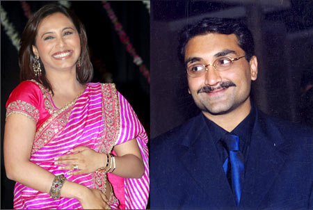 Rani Mukerji and Aditya Chopra