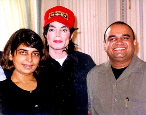 Kunika, Michael Jackson and Bharat Bala
