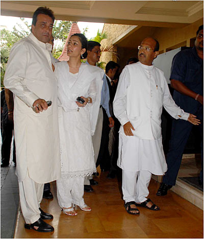 Sanjay Dutt, Manyata and Amar Singh