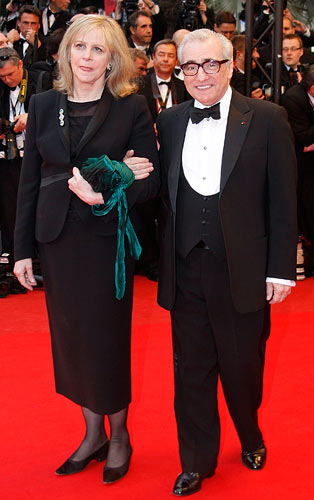 Helen Morris and Martin Scorsese