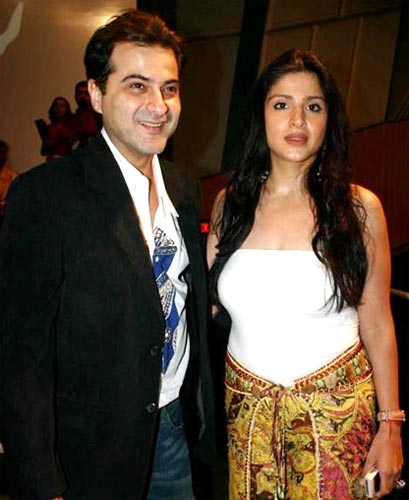 Maheep Kapoor and Sanjay Kapoor