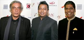 Sudhir Mishra, Onir and Vijay Amritraj