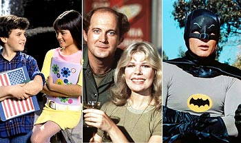 Scenes from The Wonder Years, MASH and Batman