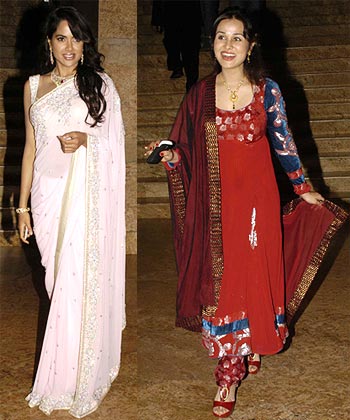 Priyanka Kotari and Sameera Reddy