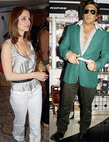 Suzanne Roshan and Jackie Shroff