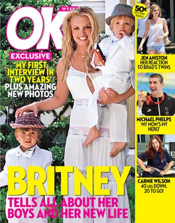 Britney and her kids