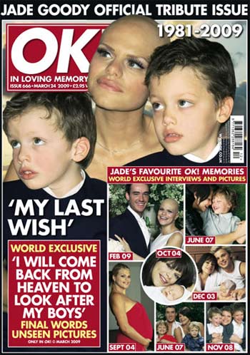 Jade Goody and her sons
