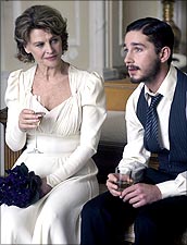 Julie Christie and Shia LaBeouf