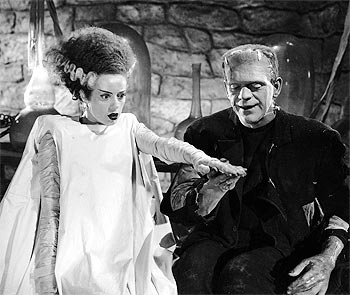 A scene from Bride of Frankenstein