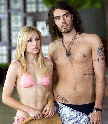 Kristen Bell and Russell Brand
