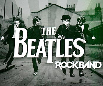 The Beatles are shown in a scene from the new video game 'The Beatles: Rock Band'