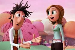 A scene from Cloudy with a Chance of Meatballs