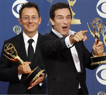 Michael Emerson and Jeff Probst