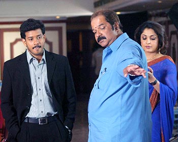 Suresh Krissna directing Bharath and Ramya Krishnan